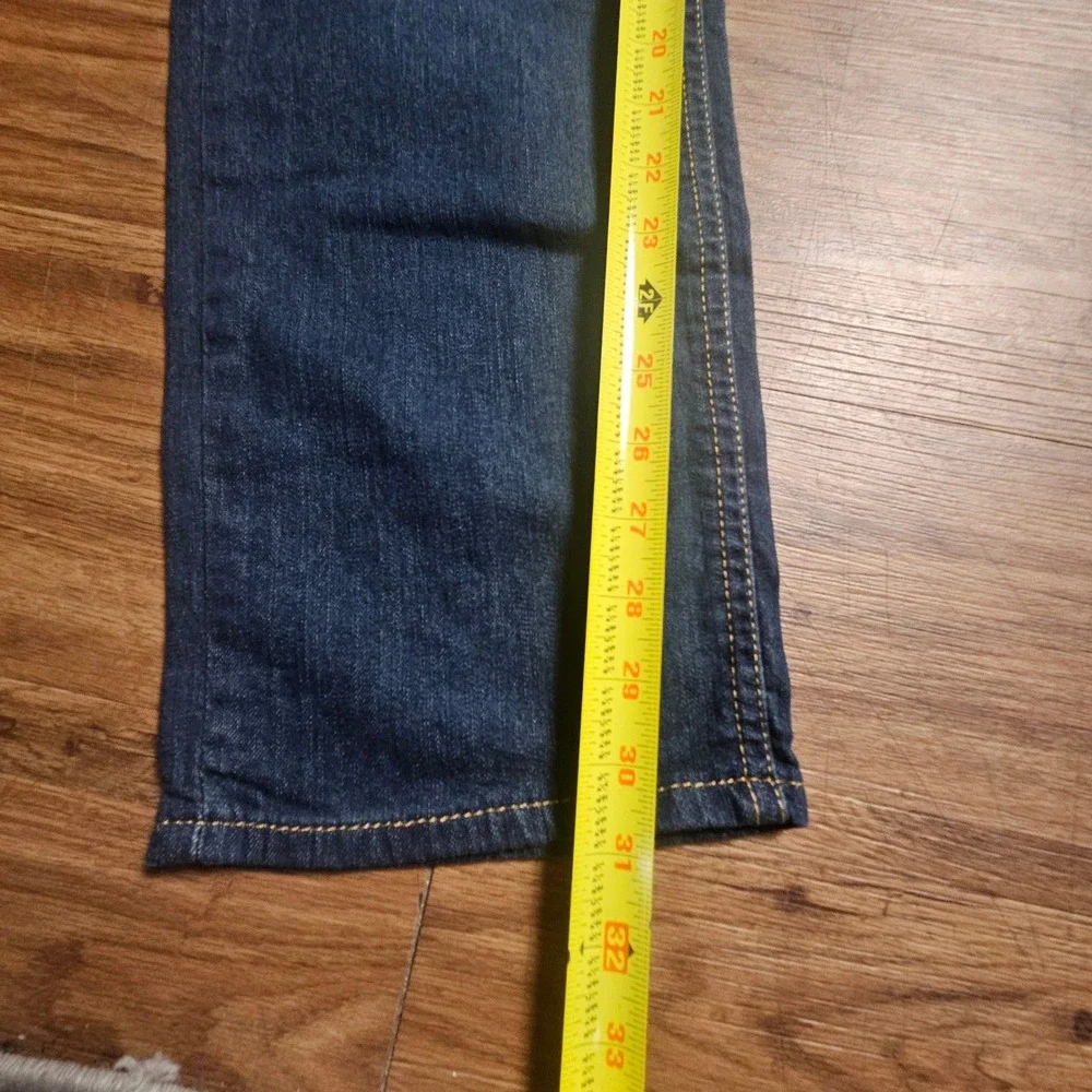 Levi's 541 Athletic Taper Jeans Mens 33x32 Blue Dark Wash Stretch Denim Classic